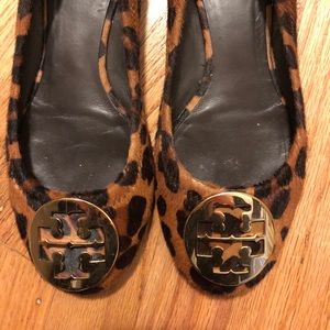 Tory Burch leopard flats